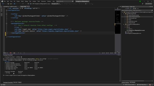 Secure your NuGet packages with Package Source Mapping смотреть онлайн