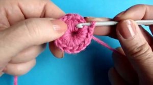 Как вязать пуговицу крючком Урок 297 How to chochet button