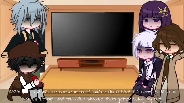 Bsd React To M!Y/n As Venti || Bsd X Genshin Impact [1/?]