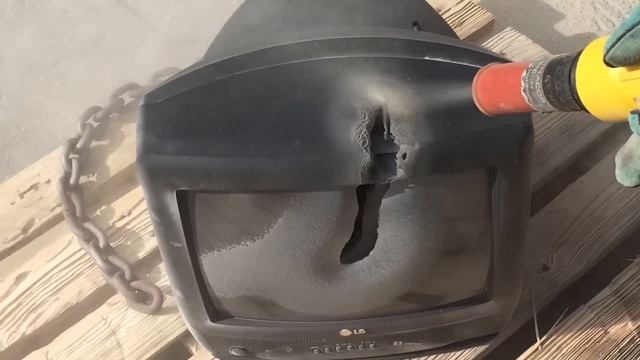 Sand Blasting - TV Killer !!!