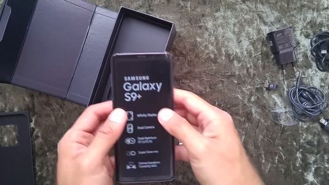 Samsung Galaxy S9 plus распаковка 2019. Первые впечатления смотреть онлайн