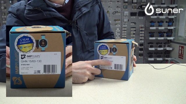 Bomba circuladora IMP GHN 15 60 130 | Bomba IMP (Código Suner: 90,43028) смотреть онлайн