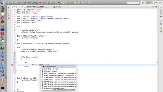 Java EE 017 RDBMS – SQL – JDBC 7 смотреть онлайн