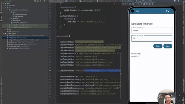 Datastore preferences in Android Compose смотреть онлайн