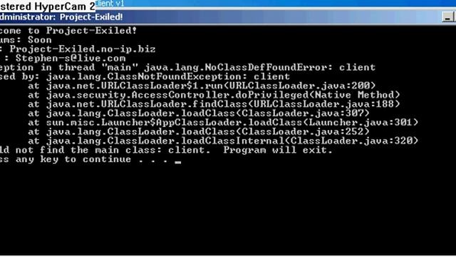 Runescape Private server Error! need help!! смотреть онлайн