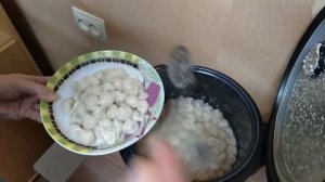 Как варить пельмени в мультиварке Редмонд ?