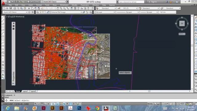 AutoCAD RasterImageInsert смотреть онлайн