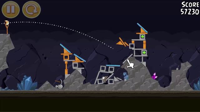 Мультик Игра для детей Энгри Бердс. Прохождение игры Angry Birds [76] серия смотреть онлайн