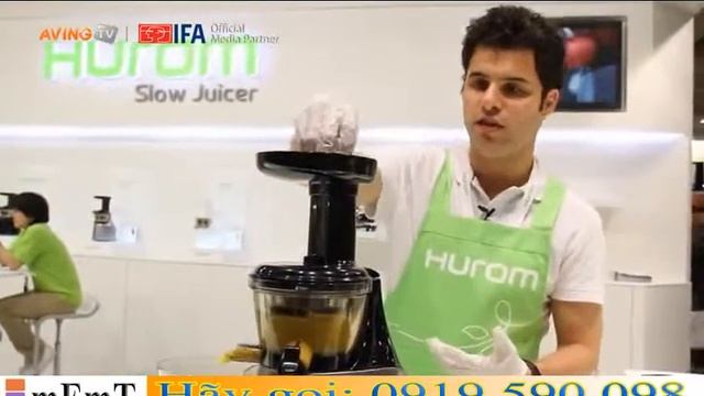 Hurom HU500 máy ép hoa quả tốc độ thấp смотреть онлайн