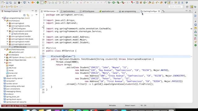 Spring Boot - Caching Data - EhCache | CacheManager | Part 2 | Simple Programming смотреть онлайн