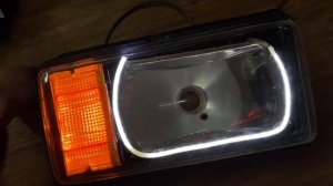 Установка прозрачного стекла на фары 2107