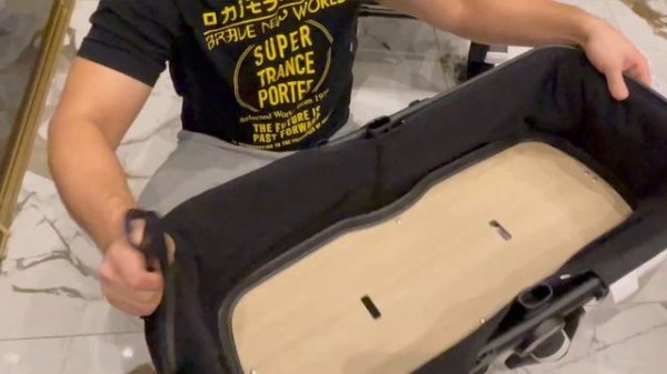 Сборка коляски 0+ Bugaboo Fox 3 black, Sunrise red