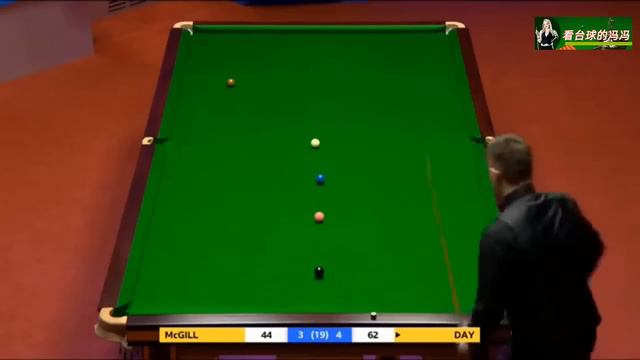 只用粉黑两球做超级斯诺克，导播怎么画就怎么打，如电脑一样精确【看台球的冯冯】