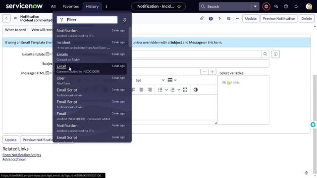 ServiceNow Notification Email Scripts : Your Ultimate Tutorial for adding ServiceNow email CC/BCC смотреть онлайн
