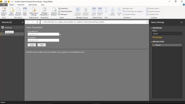 Invoke Custom Function Power Query смотреть онлайн