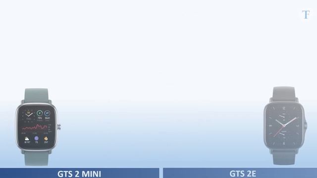 Amazfit GTS 2 Mini vs Amazfit GTS 2e смотреть онлайн