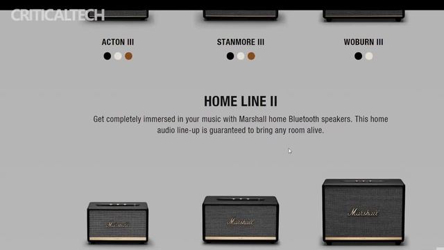 Marshall New Hard-Rocking Bluetooth Speakers: Acton III, Stanmore III, and Woburn III (2022) смотреть онлайн