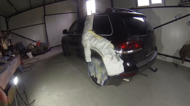 VW Touareg Paint Repair смотреть онлайн