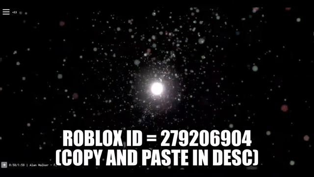 Alan Walker - Fade | Roblox ID (Music Code) смотреть онлайн