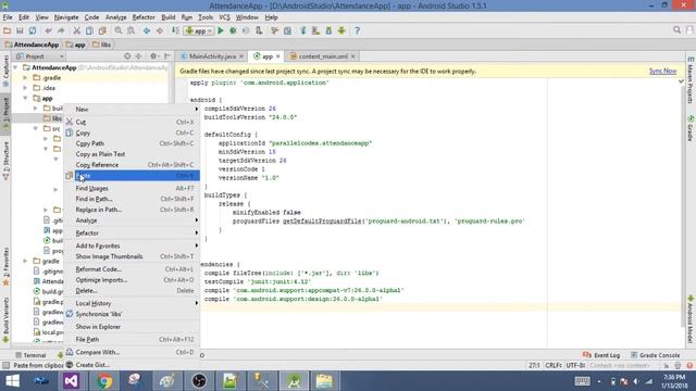 Android Jar as Library смотреть онлайн