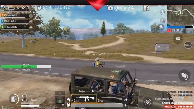 PUBG MOBILE live with MirzA смотреть онлайн