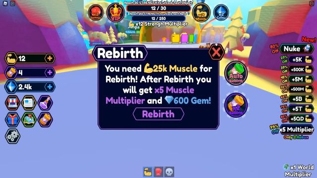 МАКСИМАЛЬНАЯ ЭВОЛЮЦИЯ САМОЙ БОЛЬШОЙ ГАНТЕЛИ в Size Legends Simulator Roblox смотреть онлайн