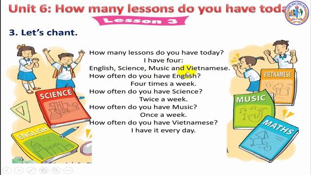 TIỂU HỌC THẬT HAY || UNIT 6 HOW MANY LESSONS DO YOU HAVE TODAY? LESSON 3 || TIẾNG ANH 5 смотреть онлайн