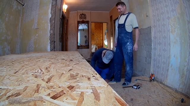 деревянный пол как выровнить в старом доме с минимальными затратами osb ремонт квартир смотреть онлайн