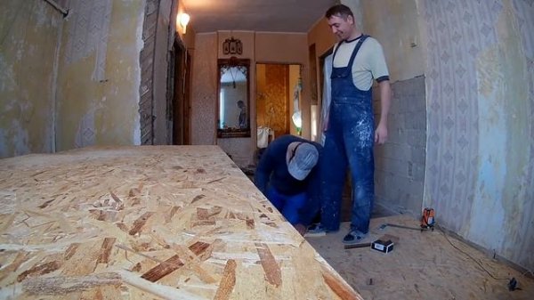 деревянный пол как выровнить в старом доме с минимальными затратами osb ремонт квартир