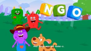 There was a farmer had a dog bingo kids rhymes with funny Baritone voice