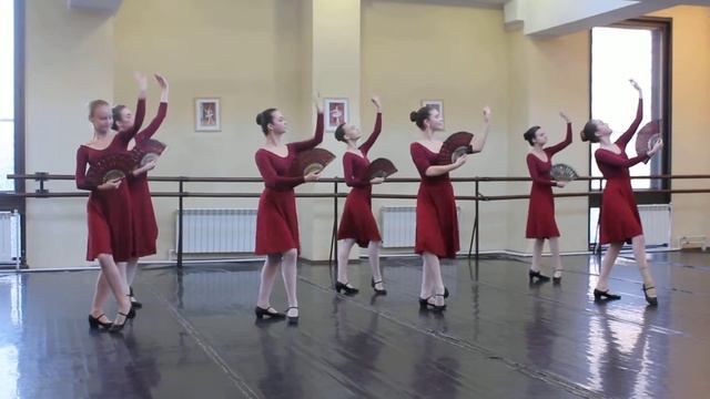 Выпускной экзамен по народному танцу -7-й класс- ч.3 смотреть онлайн