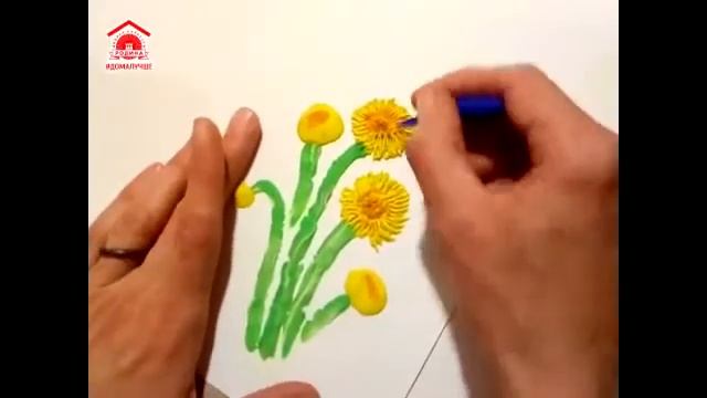 Мастер-класс "Мать-и-мачеха из пластилина" смотреть онлайн