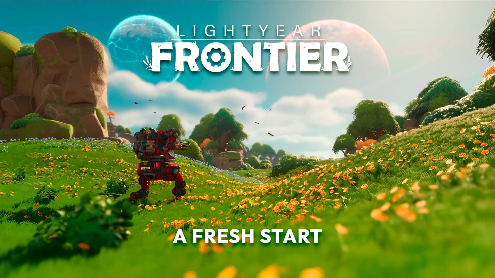Lightyear Frontier. Первый взгляд. Грядки на краю вселенной. Новая строительная выживалка #001 смотреть онлайн