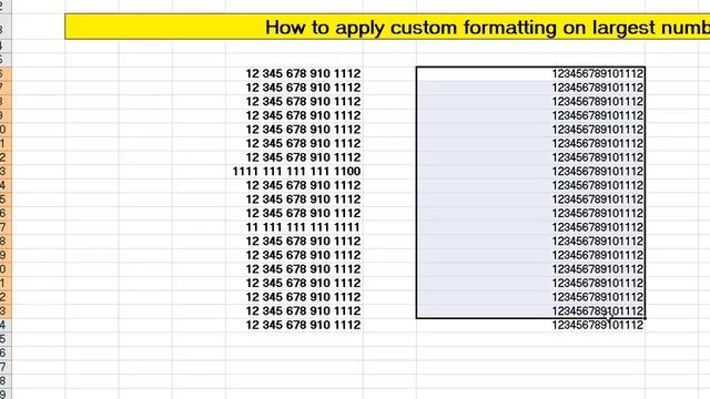 How To Apply Custom Formatting On Largest Number | MS Excel Bangla Tutorial 2019 смотреть онлайн