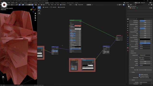 How to Use Bump, Displacement, and Height Nodes in Blender for Realistic Textures| Blender PBR Node смотреть онлайн