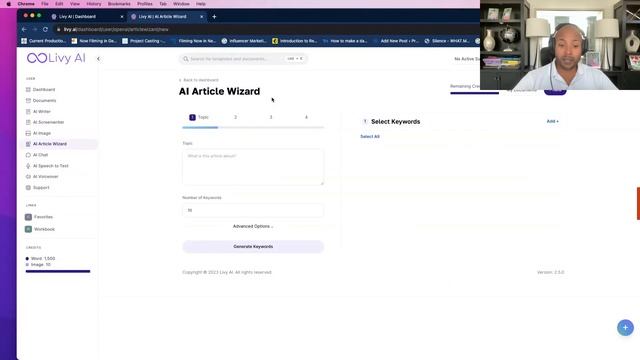 Livy AI Dashboard: How to use an AI Content Creator смотреть онлайн