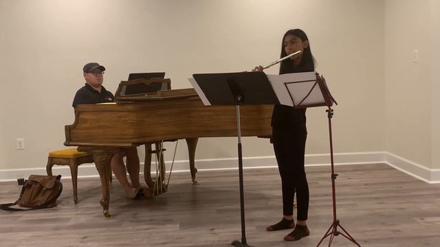 Washington National Youth Competition - Nita Jay, Flute, 5th, MD, Fantasie - Second Movement смотреть онлайн