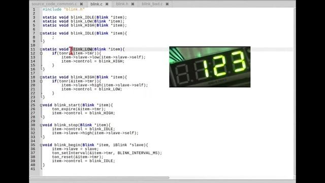 Arduino: обзор исходного кода реального приложения. смотреть онлайн
