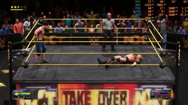 WWE 2K20: John Cena vs The Rock | GTX 1660 Super 6GB | Ryzen 5 3600 смотреть онлайн