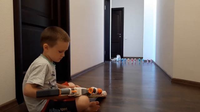 Бластер Нерф NERF N Strike Modulus ECS-10 B1538 Автоматическая подача патронов Автомат