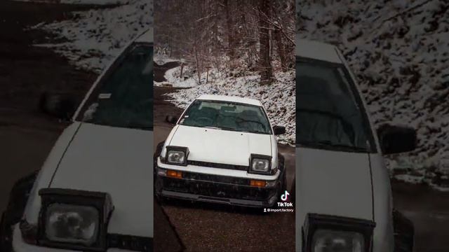 A Short Clip about out Toyota Sprinter Trueno AE86. Enjoy it ?? #jdmcars #jdm #toyotaae86 смотреть онлайн