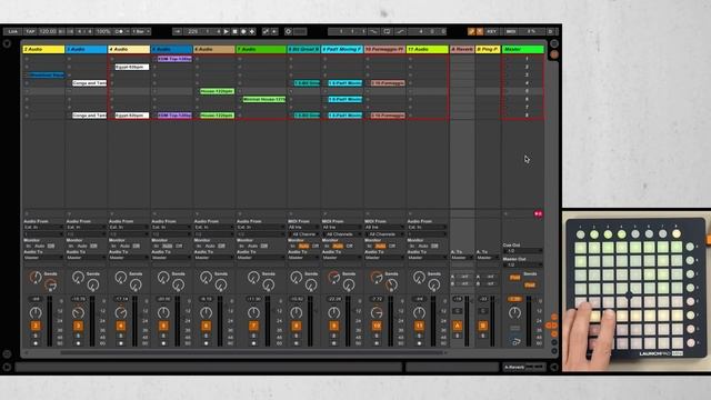 NOVATION Launchpad Mini MK2 - популярный MIDI контроллер смотреть онлайн