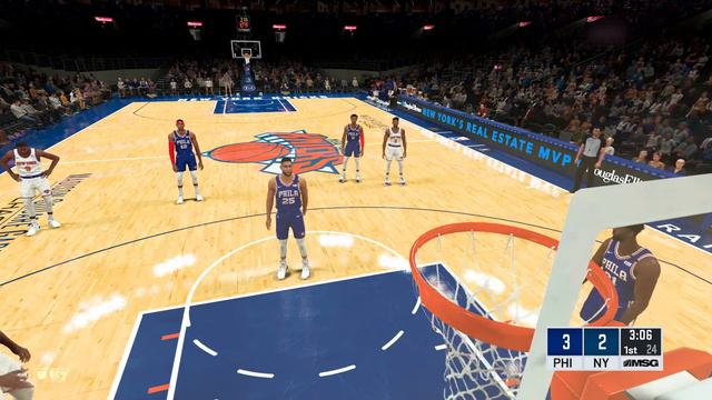 NBA 2K20 MSG scoreboard PC смотреть онлайн