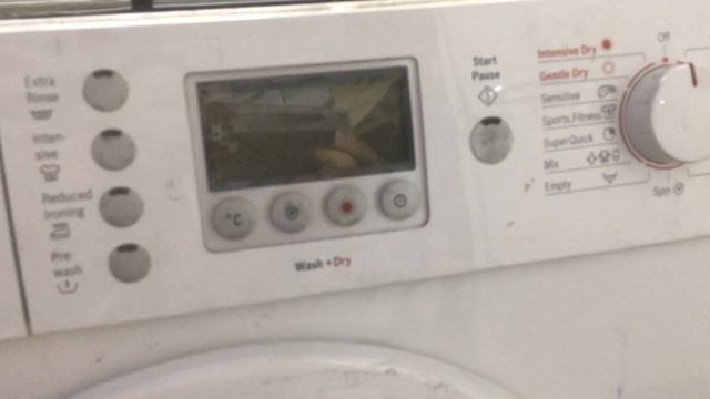 Сброс ошибки Bosch MAXX5 WVD24520EU/02 с сушкой смотреть онлайн