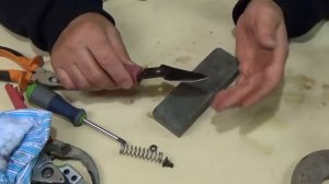 Как заточить секатор,  очень просто