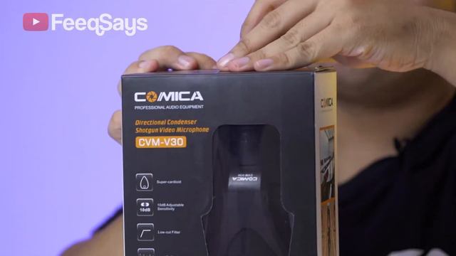 COMICA CVM-V30 Pro VS Lite Test and Review | Cheap Shotgun Mic смотреть онлайн