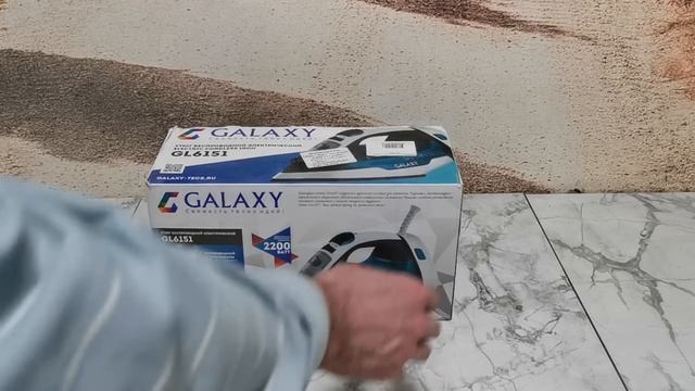 Распаковка — Беспроводной утюг Galaxy GL 6151 смотреть онлайн