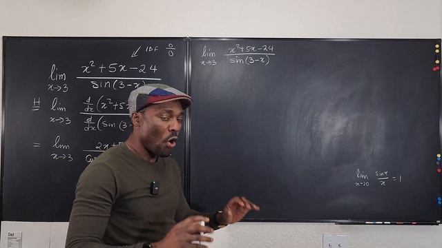 Limit Of [0/0] Indeterminate Form