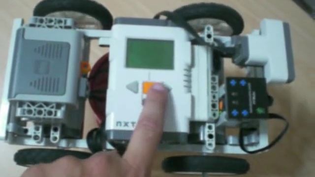Lego Mindstorms NXT, Java leJOS NXJ: NXT Car with PF Motors managed by Mindsensors PF Mate смотреть онлайн