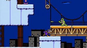 Прохождение Черный плащ Darkwing Duck этап 01 приставка Денди